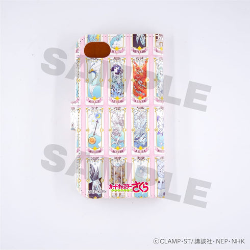 『カードキャプターさくら クリアカード編』手帳型スマホケース B.カード